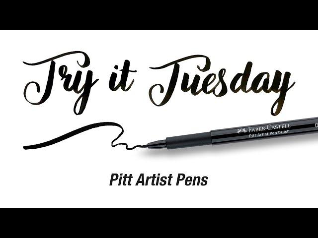 Try It Tuesday | How to Use Pitt Artist Pens | Faber-Castell