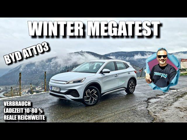 China Elektroauto BYD ATTO3 im Megatest! Ladezeit - Reichweite - Effizienz!