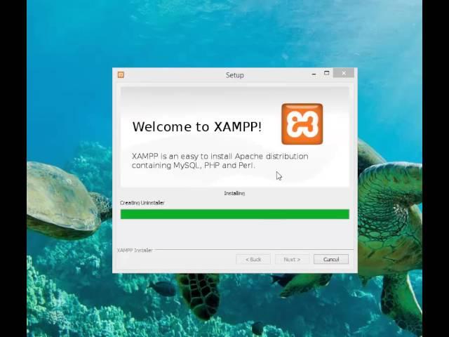 PHP:Download  and Installing Xampp on windows 8