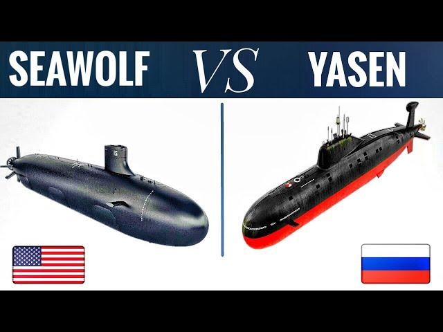 Seawolf VS Yasen Class Submarine