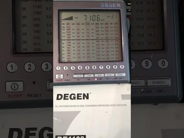 Degen-DE1103 on 7 MHz, LSB.