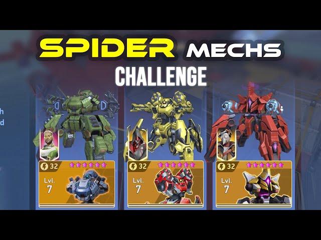 I Will Only Use Spider-Mechs - Challenge - Mech Arena