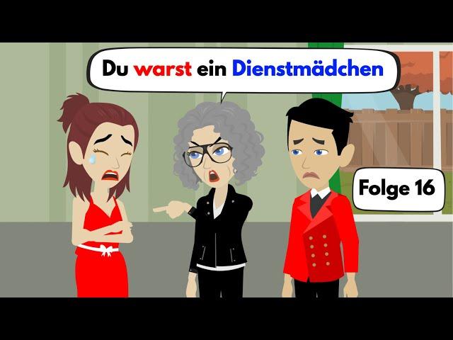 Learn German | Thomas’ mother rejects his marriage to Sara | Vocabulary and important verbs