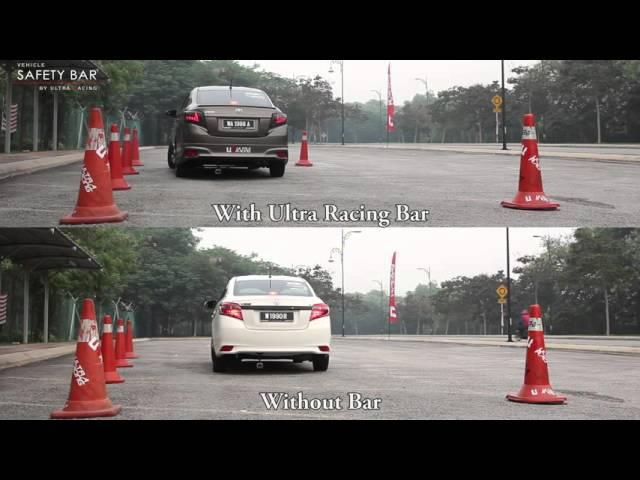 Ultra Racing | Testimonial: Toyota Vios with and without AntiRollBar or Sway Bar