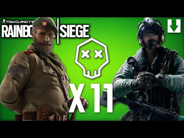My BEST Attacker and Defender in Rainbow Six Siege