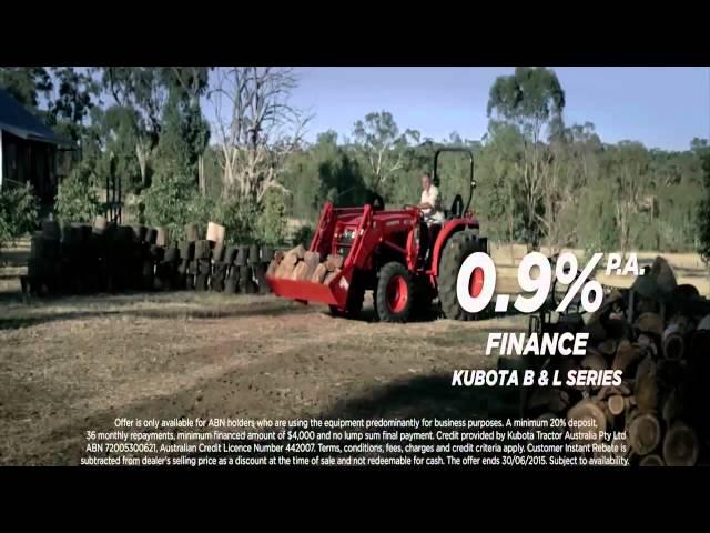 B and L Series Kubota Tractors