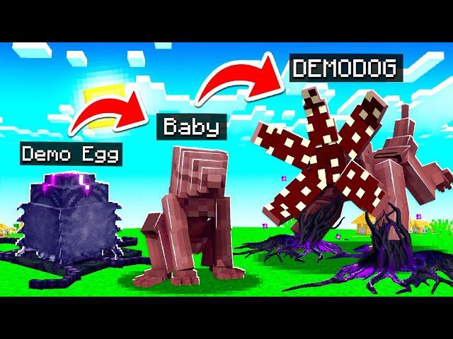 LIFE OF A DEMODOG IN MINECRAFT!