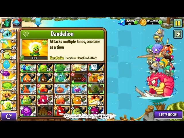 Plants vs Zombies 2  Big Wave Beach Day 28 Walkthrough LeveliOS