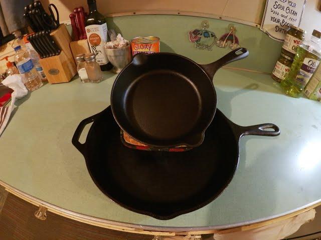 Cooking with Cast Iron. Start with A Brand New Skillet. Take the the Time to make a Family Treasure.