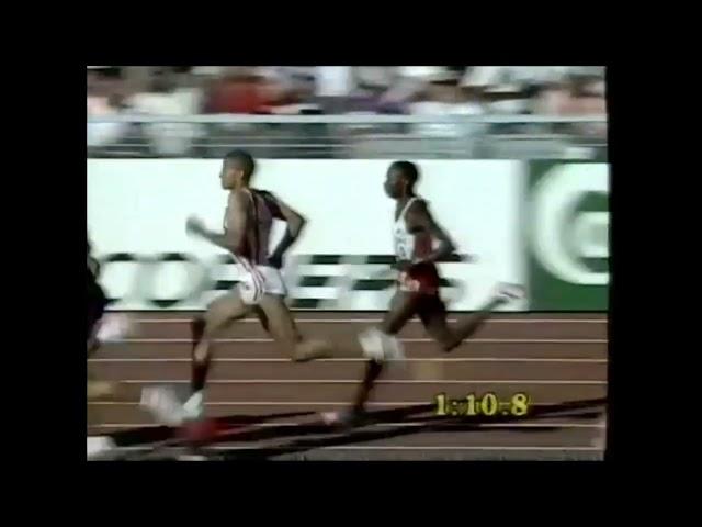 Wilson Kipketer,800m Final,1995 World Championships,Gothenburg,Sweden