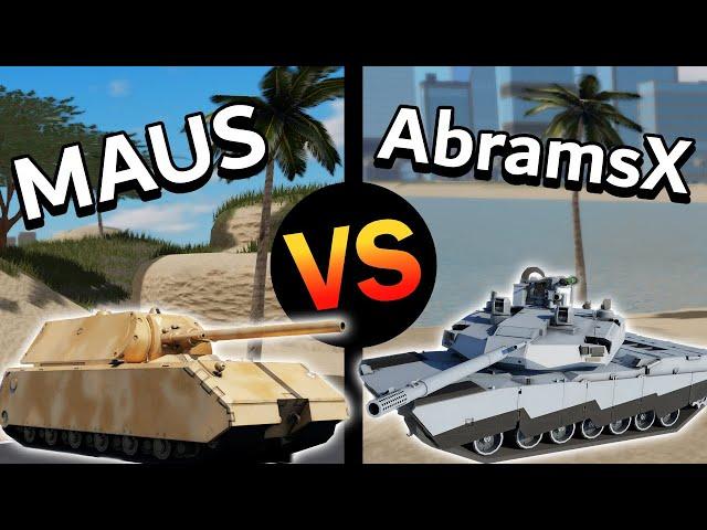 MAUS Tank VS AbramsX! Which is better?