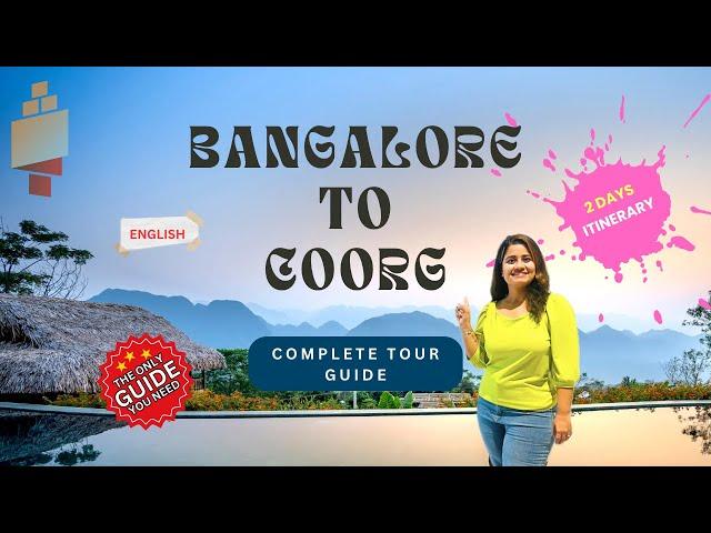 Bangalore to Coorg | Best Places to Visit in Coorg [ 2 Days Itinerary ] #weekend #coorg #madikeri