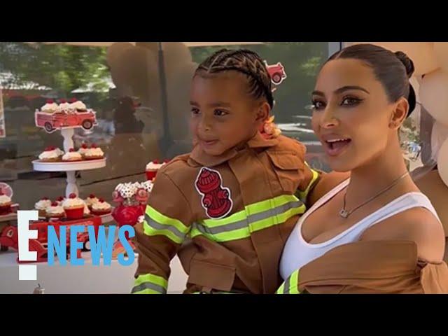 Inside Psalm West's EPIC Fire Truck-Themed 4th Birthday Party | E! News