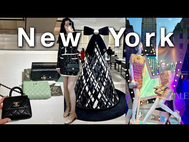 NYC Vlog: Zara Haul, Chanel New Arrivals & Christmas Magic