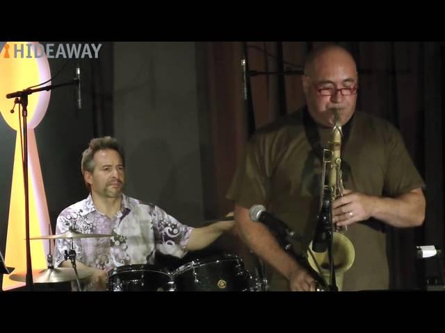 Robert Castelli's Boom Quartet perform live at Hideaway, London's top jazz club