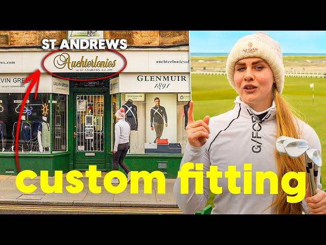 Getting custom fit in the MOST FAMOUS GOLF SHOP in the world!