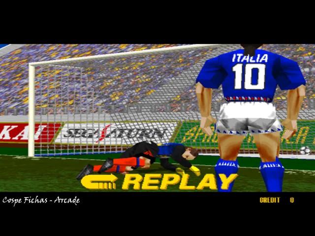 Virtua Striker - Italy (Sega - Arcade)