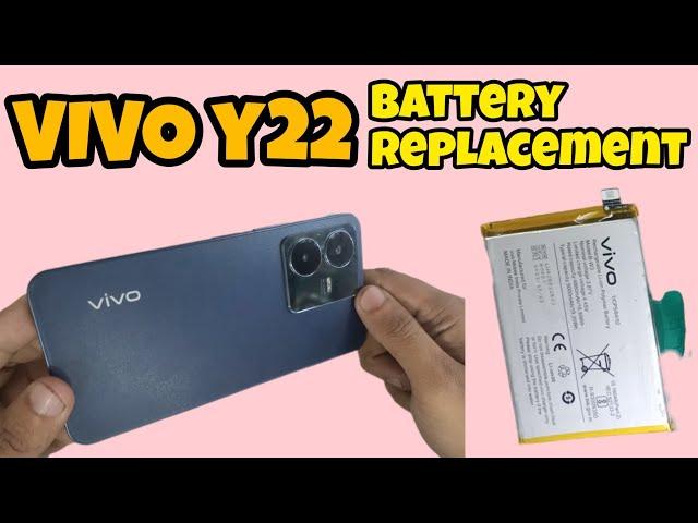 Vivo y22 battery replacement | how to change vivo y22 battery #vivo #new #repair @HelloPhones