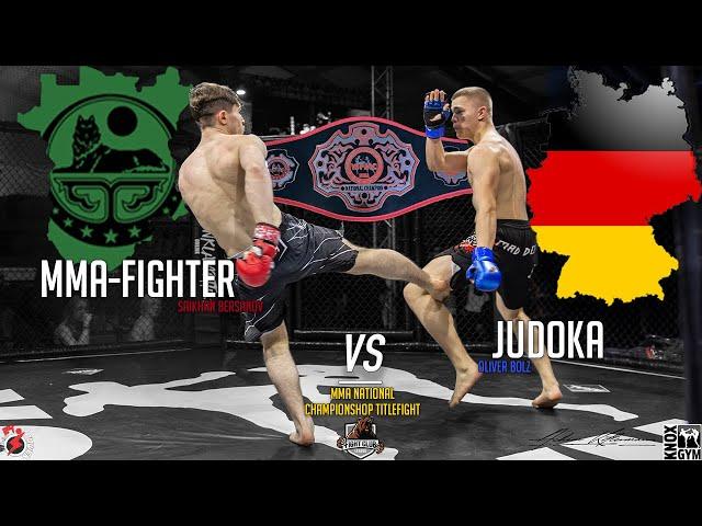 National MMA- TITLEFIGHT: Judoka vs. MMA-Fighter | MMA Octagon | FCL