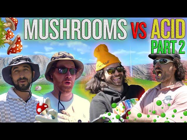 We Played GOLF on ACID and MUSHROOMS | Part 2