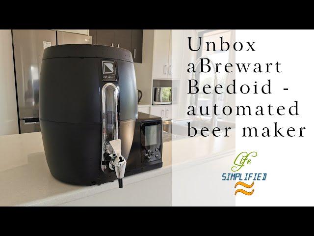 Unboxing BrewArt BeerDroid - fully automatic homebrew beer fermenter