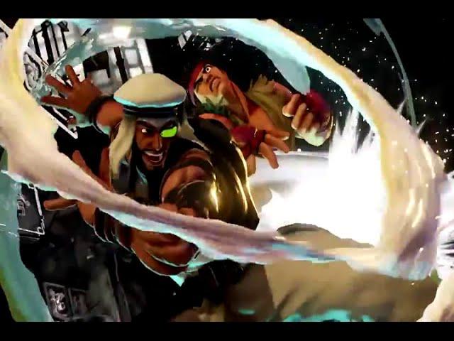 Street Fighter 5  Rashid Official Gameplay  Trailer