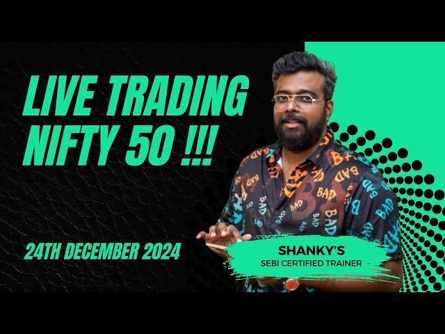 Bank Nifty50 :DEC 24th  Live Options Trading today#BankNiftyTradingLive|2024 Learn Trading Easy Way.