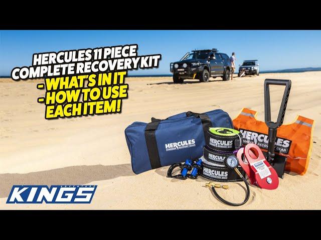 Hercules 11 Piece Complete Recovery Kit - What's In It, and How to Use it!