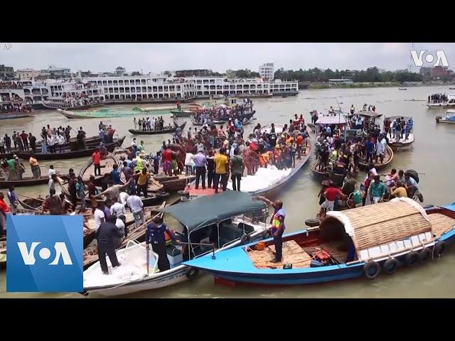 28 Dead After Ferries Collide in Bangladesh River