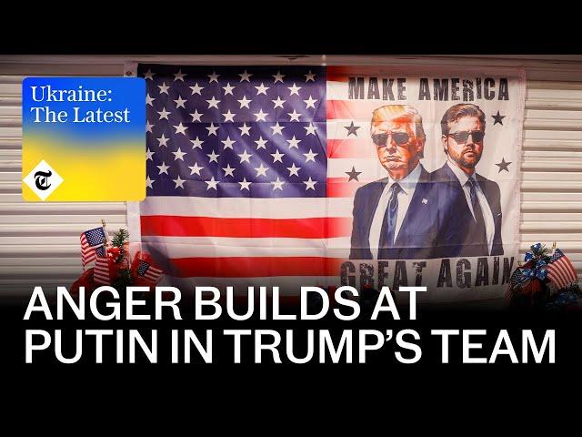 Trump team admit ‘peace deal unlikely’ as anger builds at Putin | Ukraine: The Latest