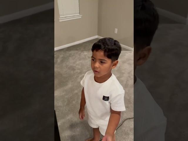 Mom and dad catch son trying to hide his tv that he broke #shorts