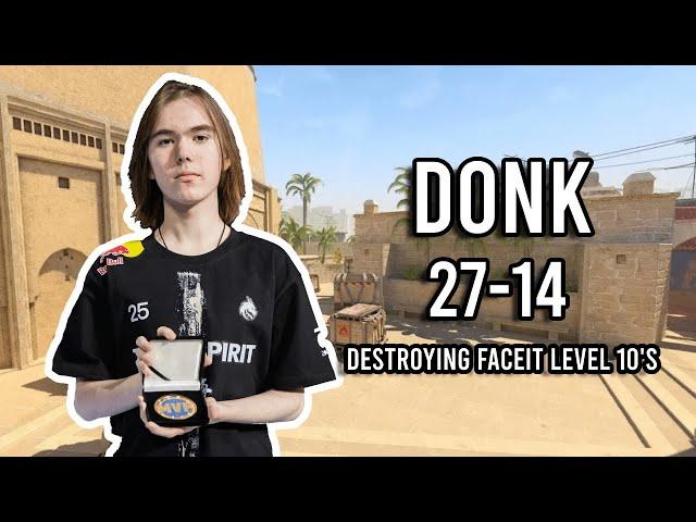 donk 27 Kills (Mirage) FACEIT | CS2 POV