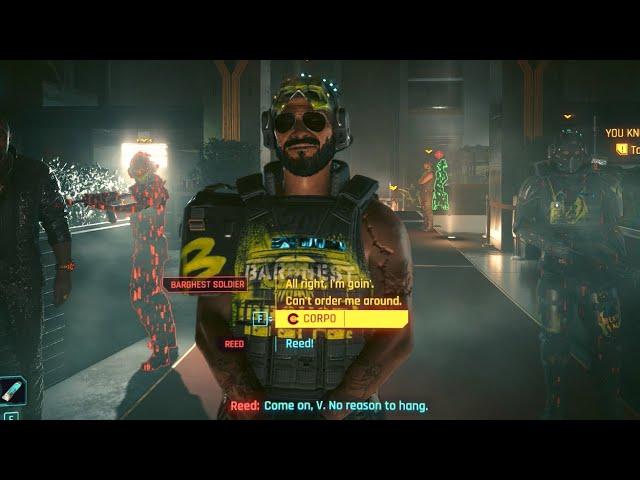 Don't mess with CORPO V - Cyberpunk 2077 DLC