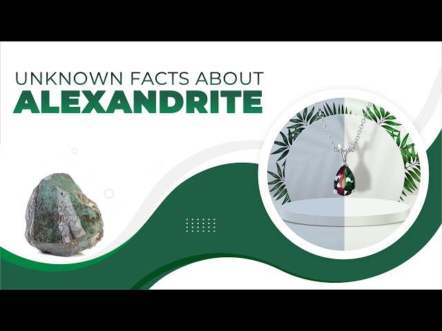 The Beginner's Guide to Alexandrite | June Birthstone | Color Changing Gemstone