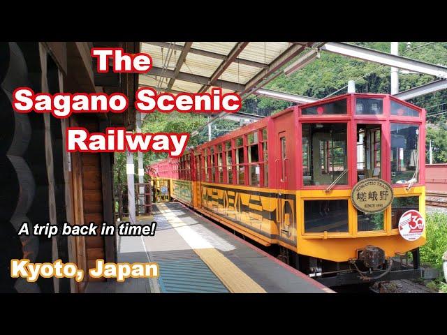 The Sagano Scenic Railway | Kyoto, Japan | A little history of the railway in Kyoto