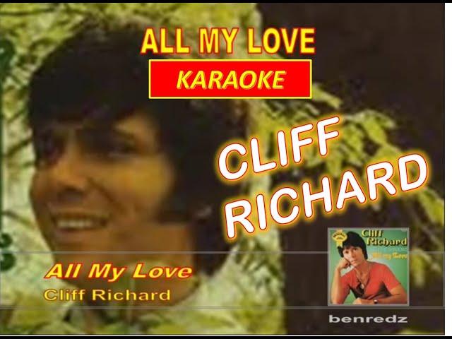 All My Love by Cliff Richard - karaoke version