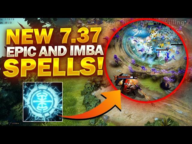 7.37 PATCH UPDATE Dota 2 - NEW IMBA SPELLS!