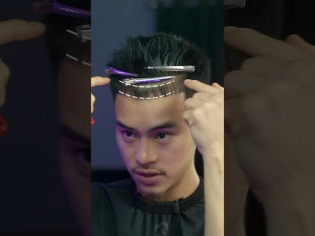 Tapered Hairline Self Cut 
