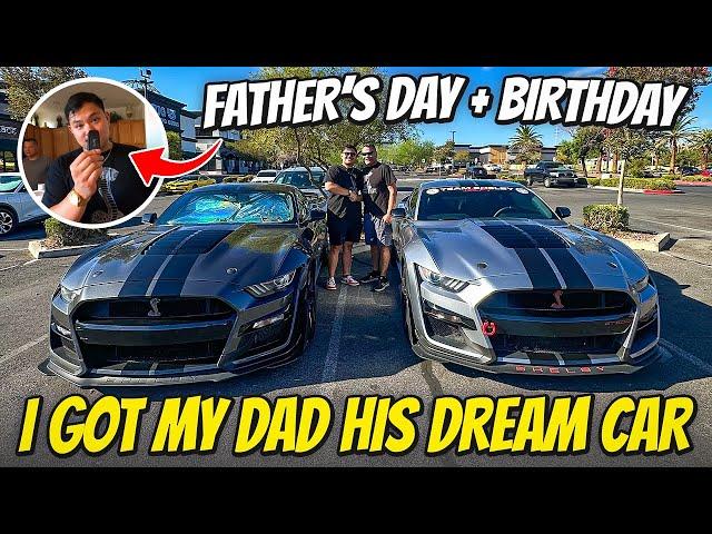 Surprising My Dad With His DREAM CAR For 48 Hours! (Father's Day & Birthday Special)