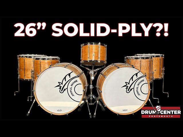 These Solid Ply Drum Sets are Insane!