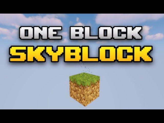 Vanilla One Block - Honey Farm any% speedrun