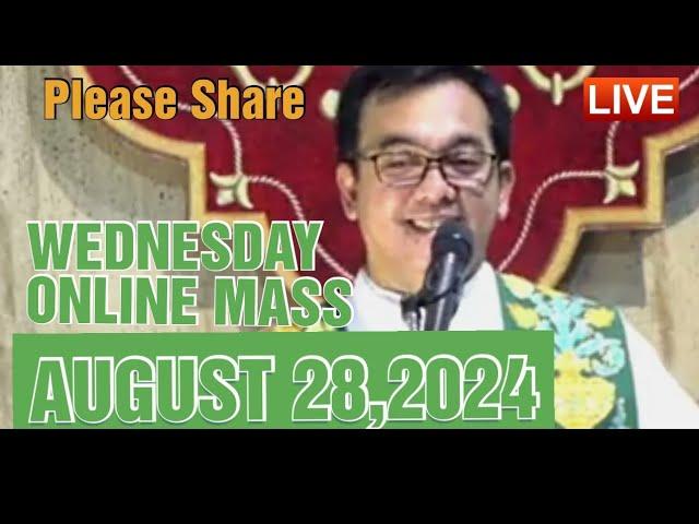  QUIAPO CHURCH LIVE MASS TODAY REV FR DOUGLAS BADONG AUGUST 28,2024