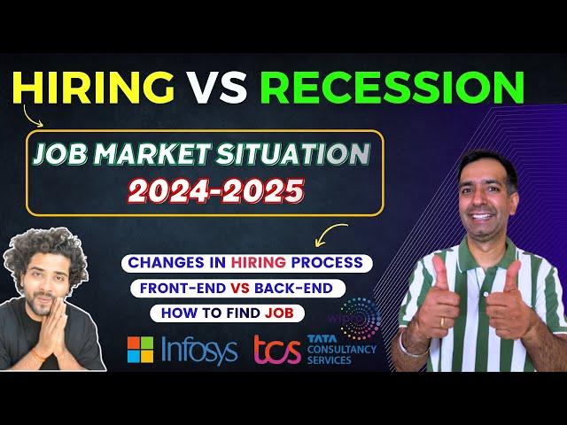 HARSH Truth About Tech Hiring in 2024 | Jobs Market | Recession | Layoffs