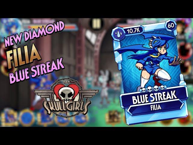 Fighter Reveal: Filia - BLUE STREAK | Skullgirls Mobile