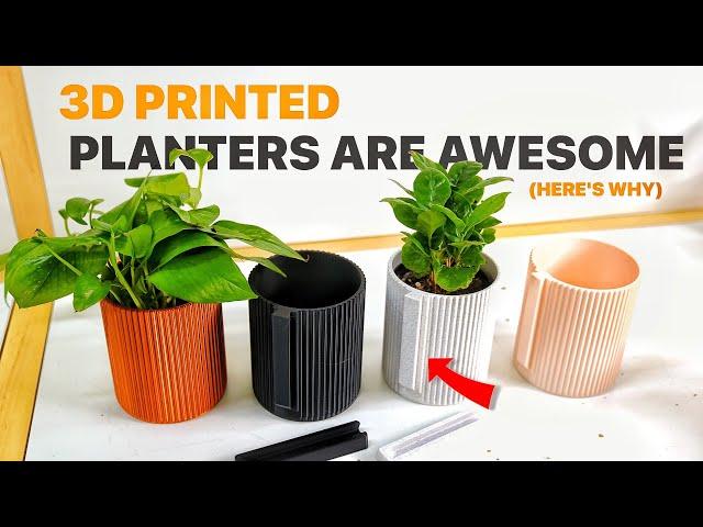 3d printing planters is AWESOME. Here's why.