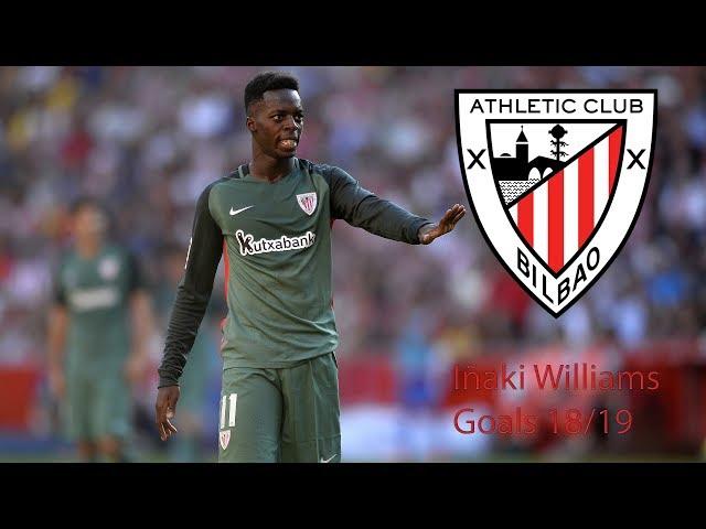 the lightning quick spanish striker | Iñaki Williams goals 18/19