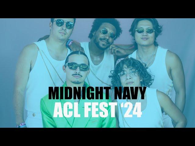 Midnight Navy "Solo Tú" (KUTX Pop-Up Session at ACL Fest)