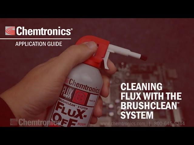 Chemtronics Flux-Off Cleaner: Demo Video