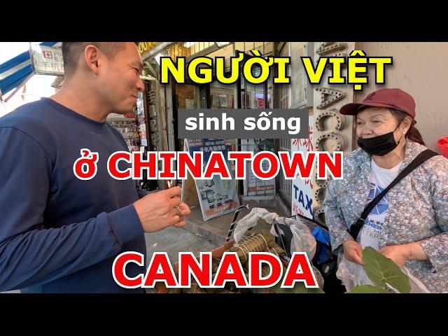 CUỘC GẶP TÌNH CỜ VỚI NHỮNG NGƯỜI VIỆT SINH SỐNG Ở KHU CHINATOWN TẠI TORONTON, CANADA