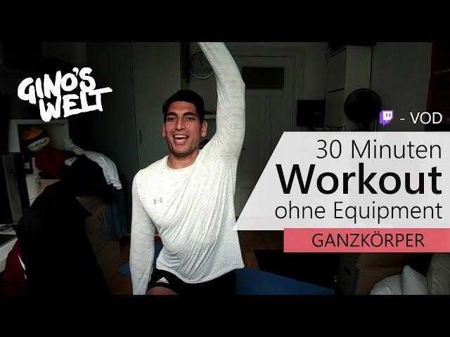 30 Minuten Ganzkörper Workout zum Mitmachen | Gino Singh Homeworkouts